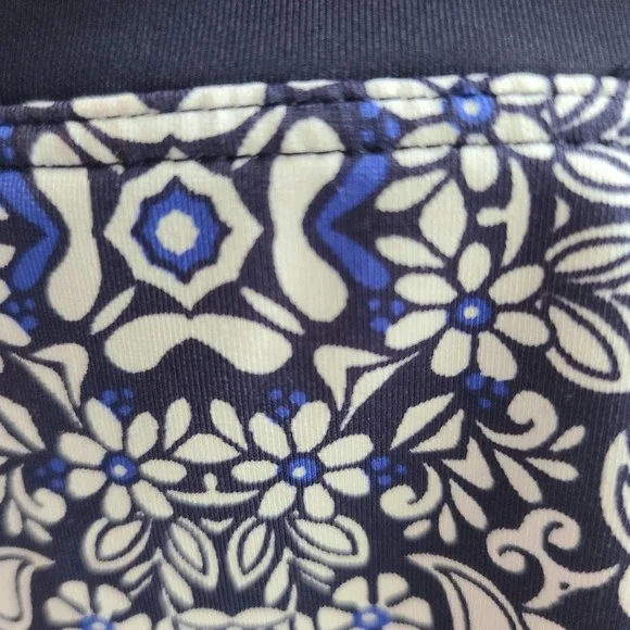 Lands End 2 Piece Tankini Blue and White Floral Size 8 - Picture 15 of 15